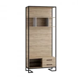 Стеллаж Лофт под ТВ Дуб натур / Loft