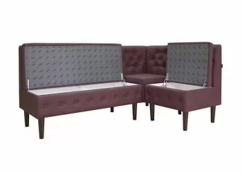 Диван угловой с ящиками Райфл Комбинация 1 Альфа 13