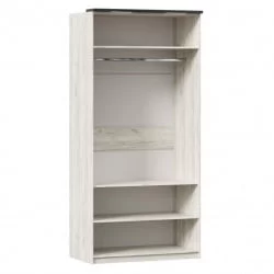 Шкаф двухстворчатый корпус Техно ЛД 678.130.000 Дуб Крафт белый