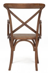 Стул с подлокотниками CROSS (mod.CB2008) дерево береза, 91х55х52см, манго (№4)