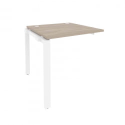 Наборный элемент рабочей станции на П-образном м/к ОНИКС О.МП-1.НРС-0.8 Дуб Аттик/Белый / ONIX O.MP-1.NRS-0.8