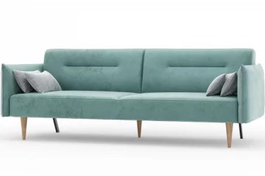 Диван трёхместный Протей ЛД 309.010.000 Зеленый Светло-серый