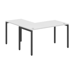 Стол угловой КСТЕН-С КССCТ 1415 Р Белый/антрацит / XTEN-S XSCT R