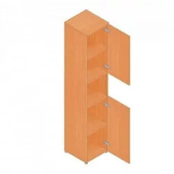 Шкаф для документов узкий Р.П-4 бук Бавария