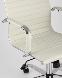 Кресло руководителя ТопЧаирс Ситй Бежевое / TopChairs City