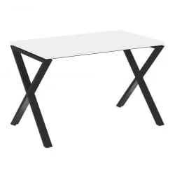 Стол рабочий LOFT VR.L-SRX-2.7 Металл черный Белый Бриллиант