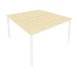 Рабочая станция на металлокаркасе СЛИМ СЙСТЕМ С.СП-5.3 Клен-Белый / SLIM SYSTEM