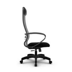 Офисное кресло МЕТТА Комплект 11, Основание 17831 Светло-серый Black