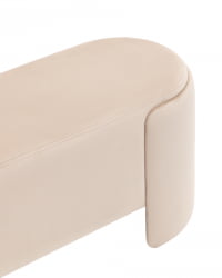 Банкетка Taks велюр Молочный