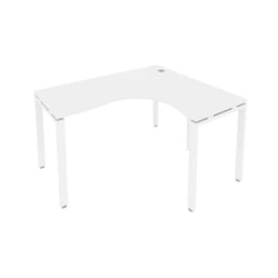 Стол письменный METAL SYSTEM Б.СА-3 Пр Белый