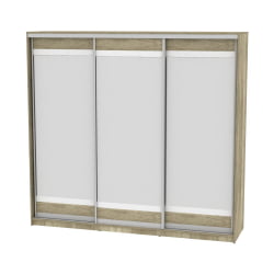 Шкаф-купе B-230х235х60-3(ДКМ-D10D10D10)