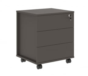 Тумба мобильная ЕДИС ЕМC-3Д.А Мокко / EDIS EMC-3D.A