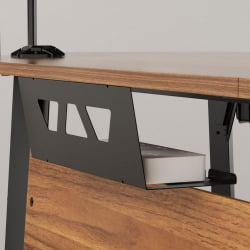 Стол для компьютера с подставкой под клавиатуру EUREKA ERK-AED-E70WN