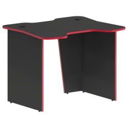 Игровой компьютерный стол SKILLL SKL 100CB антрацит/красный