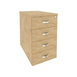 Тумба приставная / опорная ONIX O.TPO-1.7 Тиквуд Светлый