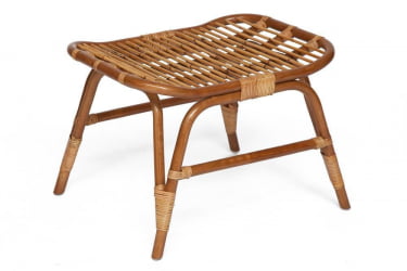 Табурет Secret De Maison Andersen Stool (mod. 01 5085 FS) натуральный ротанг, 53х40х42см, светлый мед/матовый