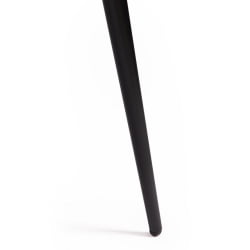 Стул MONRO (mod. 710) ткань/металл, 56х51х80 см, высота до сиденья 47 см, коралловый barkhat 15 /черный