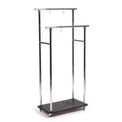 Вешалка с обувницей MAPLE МДФ/металл, 72*40*158 см, Венге