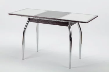 Стол обеденный Аспен КЗ(6195) венге,крокодил жемчужный