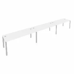 Рабочая станция на 3 раб.места Metal System Б.СМ-3.5 Белый/Серый