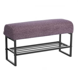 Банкетка-обувница Charli Lux Б/Чарли Люкс велюр/букле, VT shape wood rose