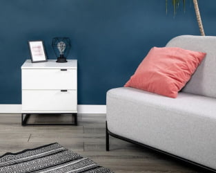 Тумба прикроватная CITY 40095582h Белый