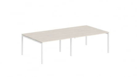 Рабочая станция Сигма СГ.255.ОЛ.63.ВХ Дуб светлый Белый / Sigma SG.255.OL.63.WH