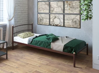 Кровать 90 на 190 Хостел 90х190 Черный