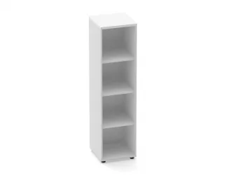 Шкаф 3 узкий открытый Deka 10.16.10 Белый