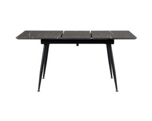 Стол Месси раздвиж. 140-180 Темный мрамор/Бабочка
