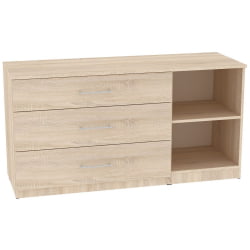 Комод Калисто(K49)699х1352х468ручкарейлинг160мм(Белый)