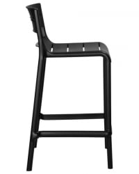 Стул полубарный DOBRIN NESSA (черный (B-03)) 4 шт