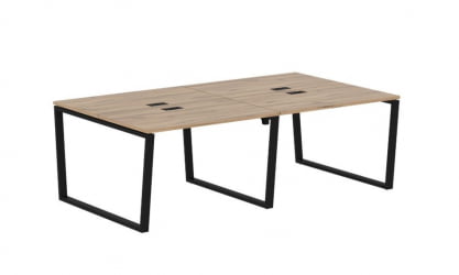 Бенч-система ЕДИС ЕВВСТ 2313 Дуб Денвер светлый Черный / EDIS EVWST