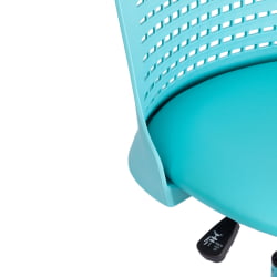Кресло Kiddy кож/зам, бирюзовый