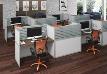 Перегородка со стеклом 1300 мм RAND RP130SG120 Дуб сонома