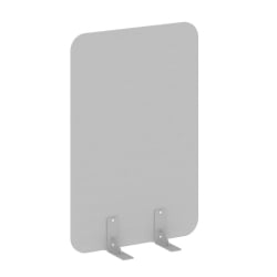 Перегородки на металлических опорах на фетровых подпятниках R-line DP.F-80-120 Серый