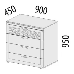 Комод Тиффани 93.18