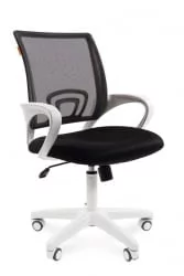 Кресло оператора Chairman 696 white TW-11 Черное