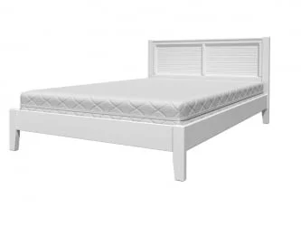 Кровать из массива Грация 3 200х160 Белый Античный