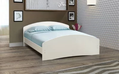 Кровать 180 на 190 на уголках №2 1800*1900 Ясень Анкор темный