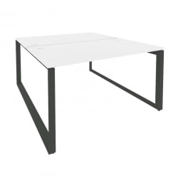 Рабочая станция на О-образном м/к ONIX O.MO-D.RS-2.3.8 Белый Бриллиант/Антрацит