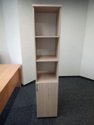 Шкаф высокий полуоткрытый Glassy 6.19.12Пр Туя