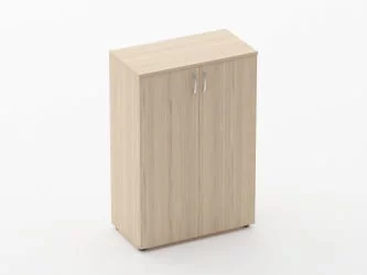 Шкаф средний закрытый Глассй 6.12.131 Орех / Glassy