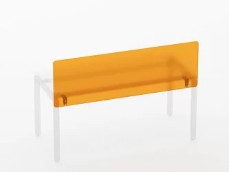 Экран (пластик) Deka 8.14.16 Оранжевый-2305 (без крепления)