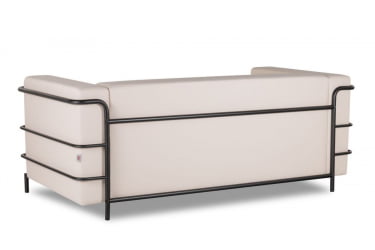 Диван трехместный Аполло 2.0 (3Д) Кремово-белый Euroline 907