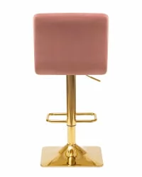 Стул барный DOBRIN GOLDIE Пудрово-розовый велюр MJ9-32