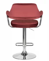 Стул барный DOBRIN CHARLY Винный велюр MJ9-35