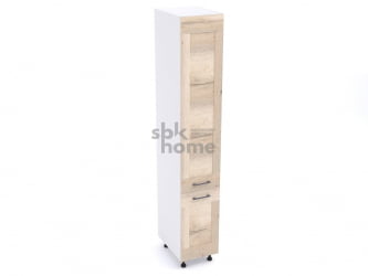 Пенал 960 ПГ-40, Дублин (400*570*2406) Дуб галифакс белый, 21665 