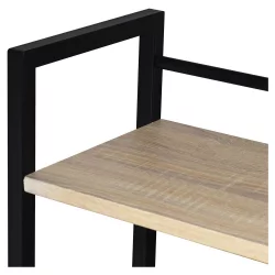 Стол на металлокаркасе BRABIX LOFT CD-005 Дуб натуральный