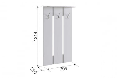 Вешалка Реал 1 PR-0029 дуб сонома